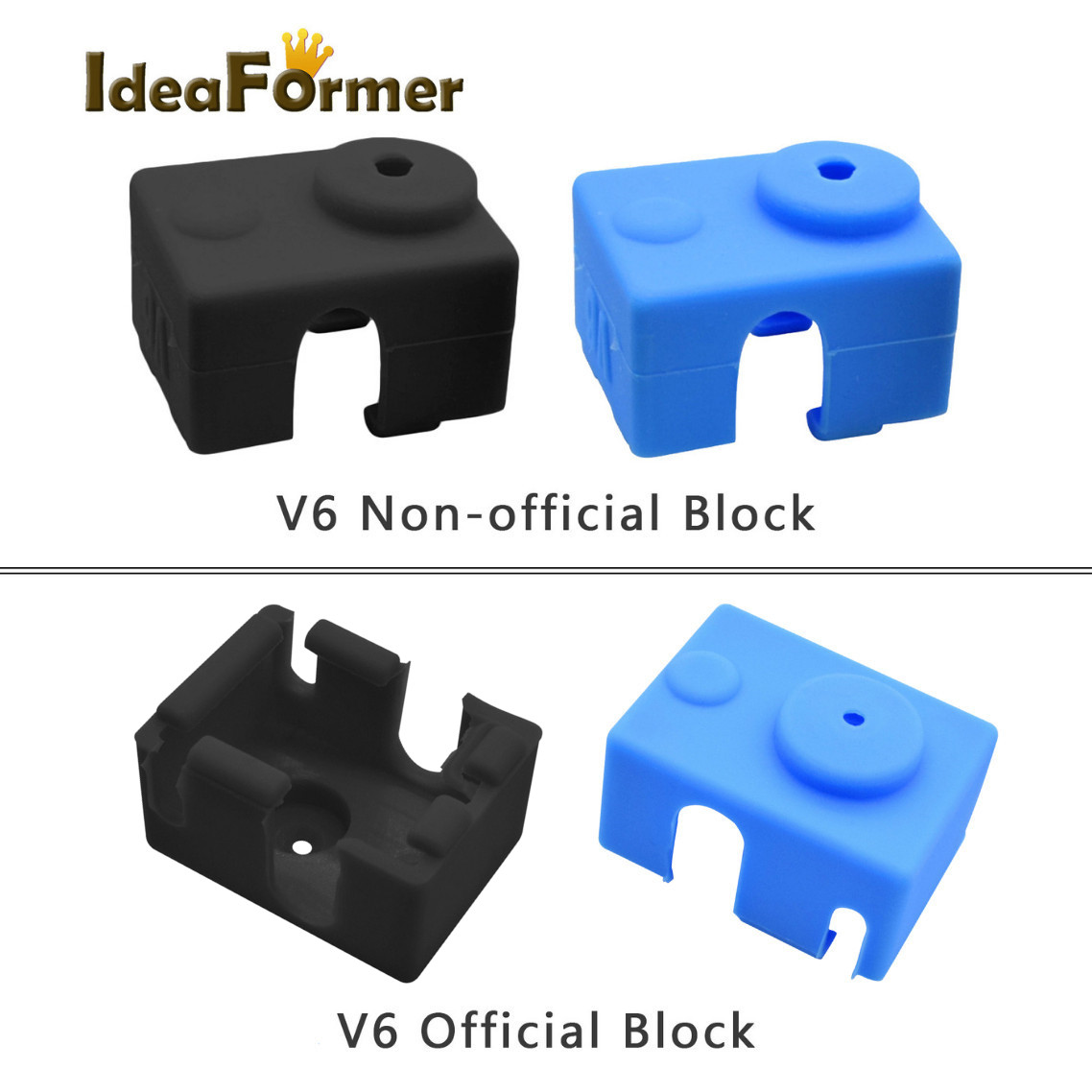 Printer Stand - 5 шт. силиконовых чехлов V6 для