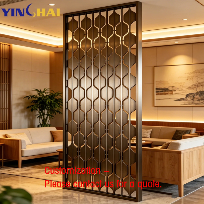 Partition Screen Divider - Современная дизайнерская перегородка из нержавеющей стали