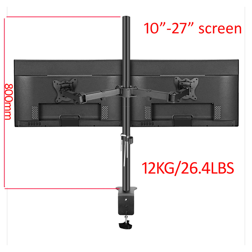 Monitor Stand - T902-280 Настольный кронштейн для двух мониторов
