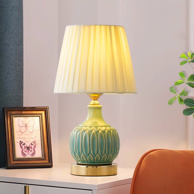 Керамическая настольная лампа  – обзор и цена Desk Lamp