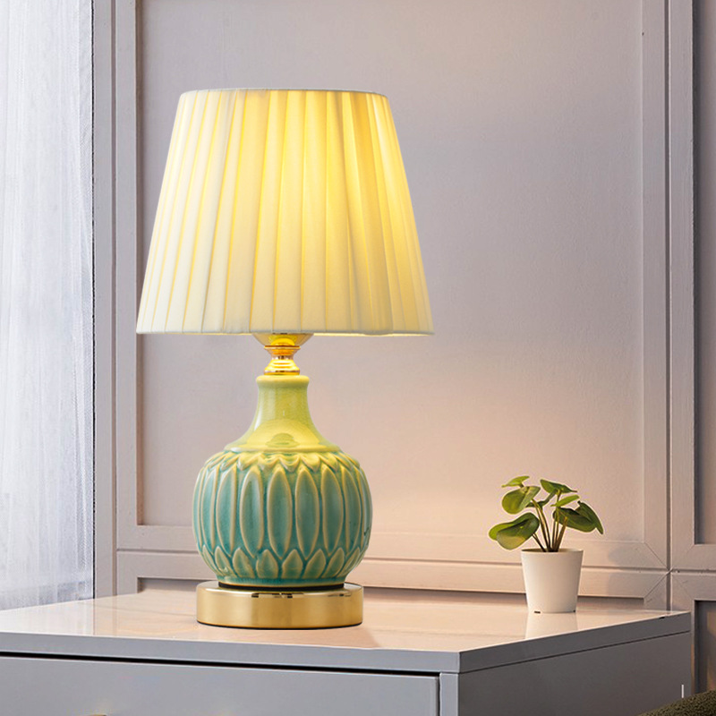 Керамическая настольная лампа  – обзор и цена Desk Lamp