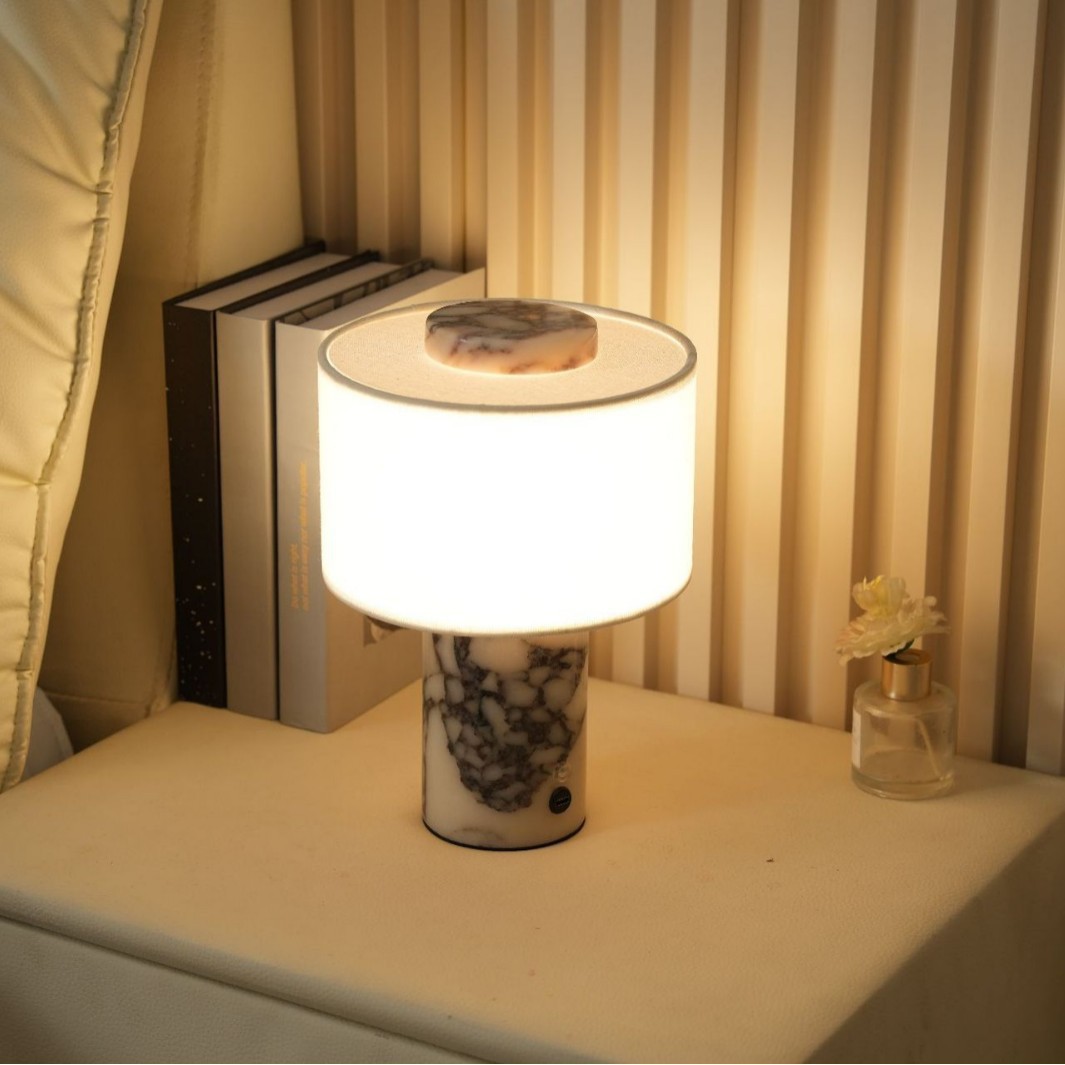 Мраморная прикроватная лампа с – обзор и цена Desk Lamp