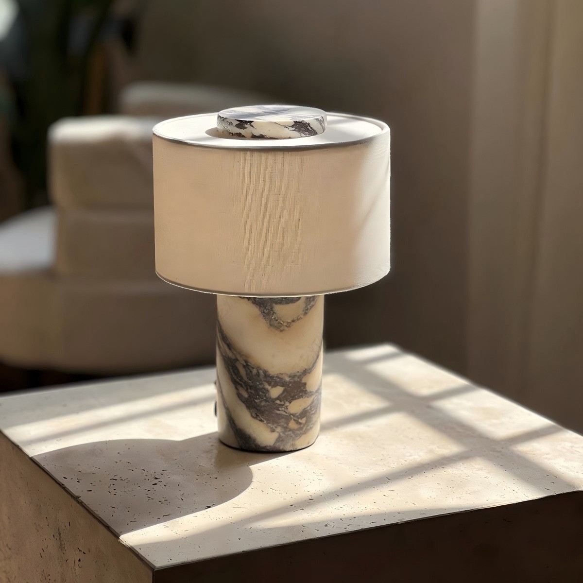 Мраморная прикроватная лампа с – обзор и цена Desk Lamp