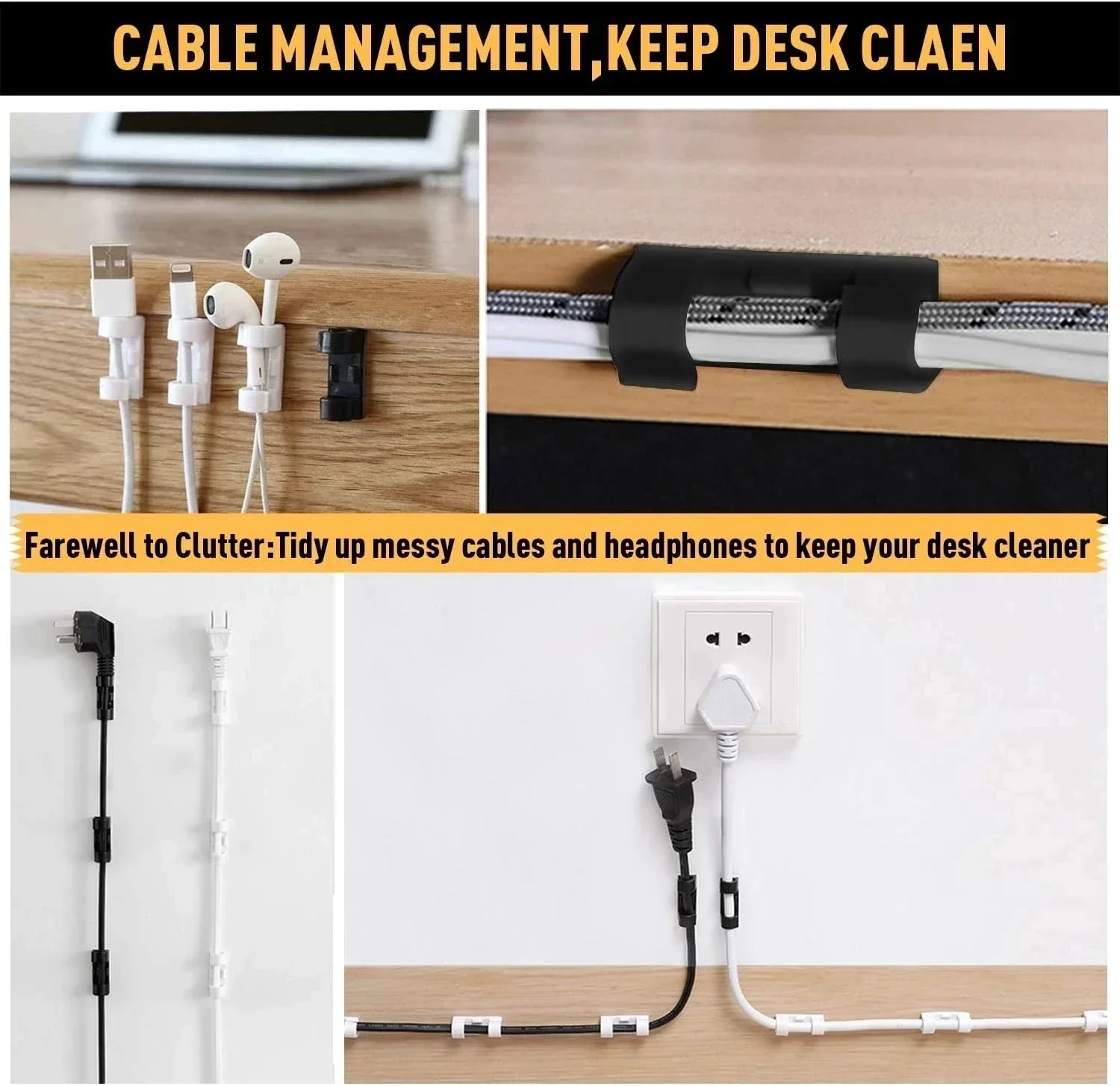 Органайзер для кабелей, держат – обзор и цена Desk Organizer