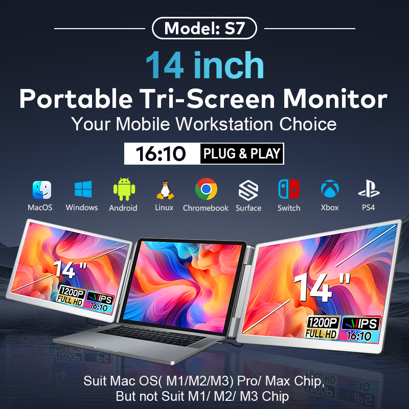 Портативный ЖК-монитор с двойн – обзор и цена Monitor Stand