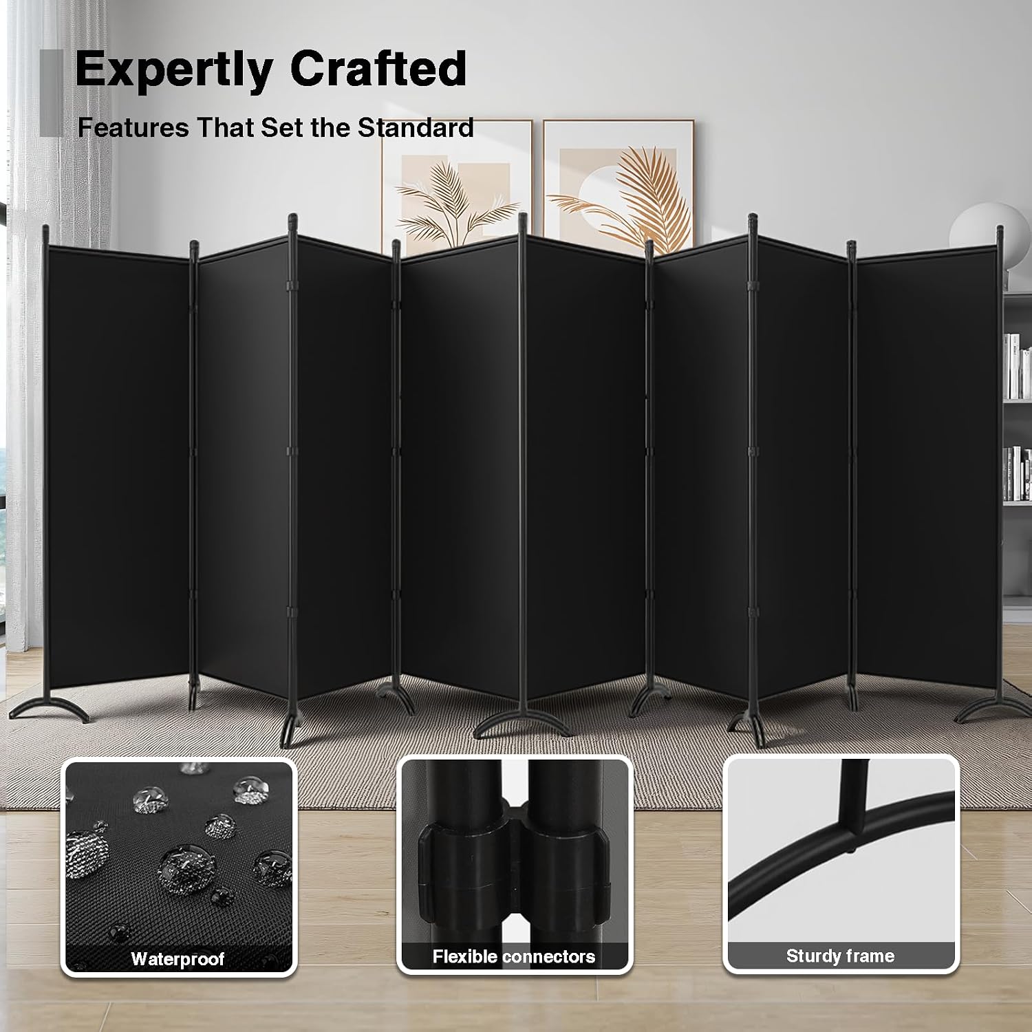 Складная перегородка-ширма для – обзор и цена Partition Screen Divider