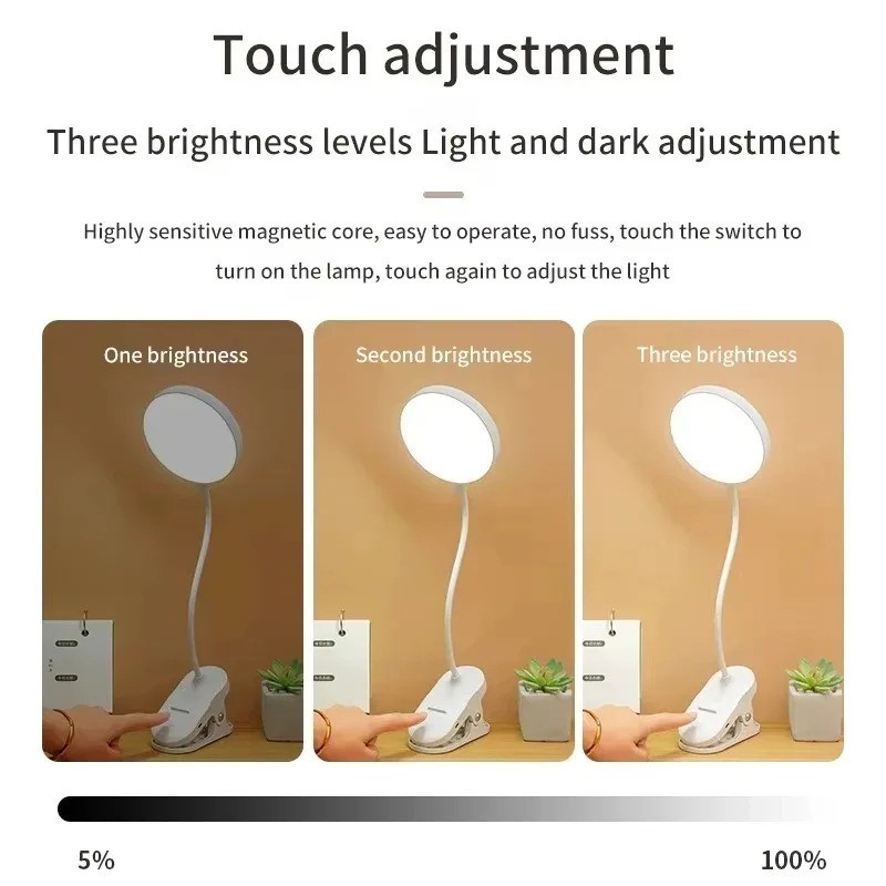 Портативная USB-лампа с клипсо – обзор и цена Desk Lamp