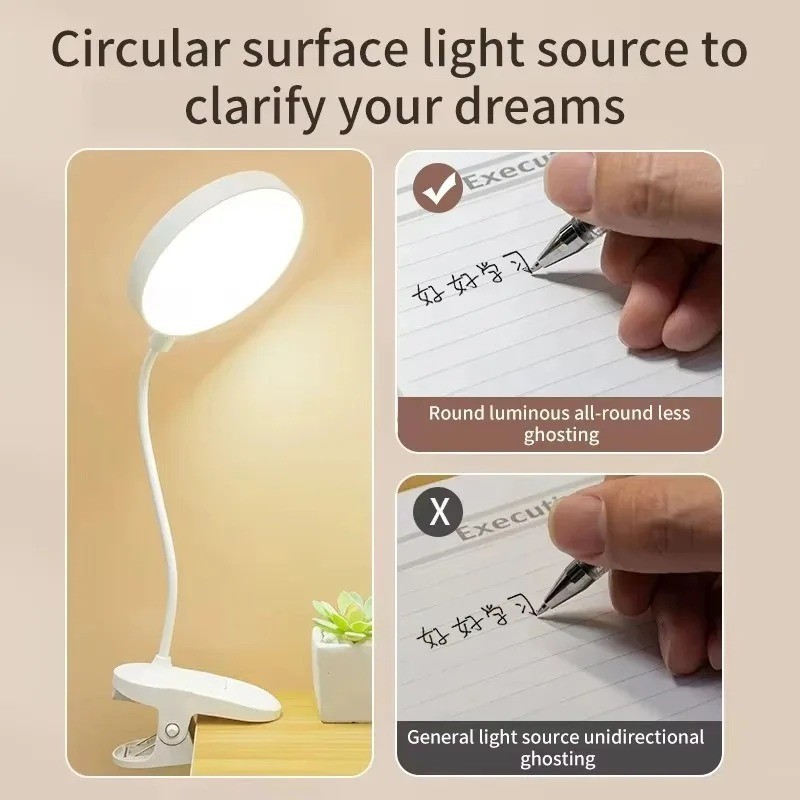 Портативная USB-лампа с клипсо – обзор и цена Desk Lamp