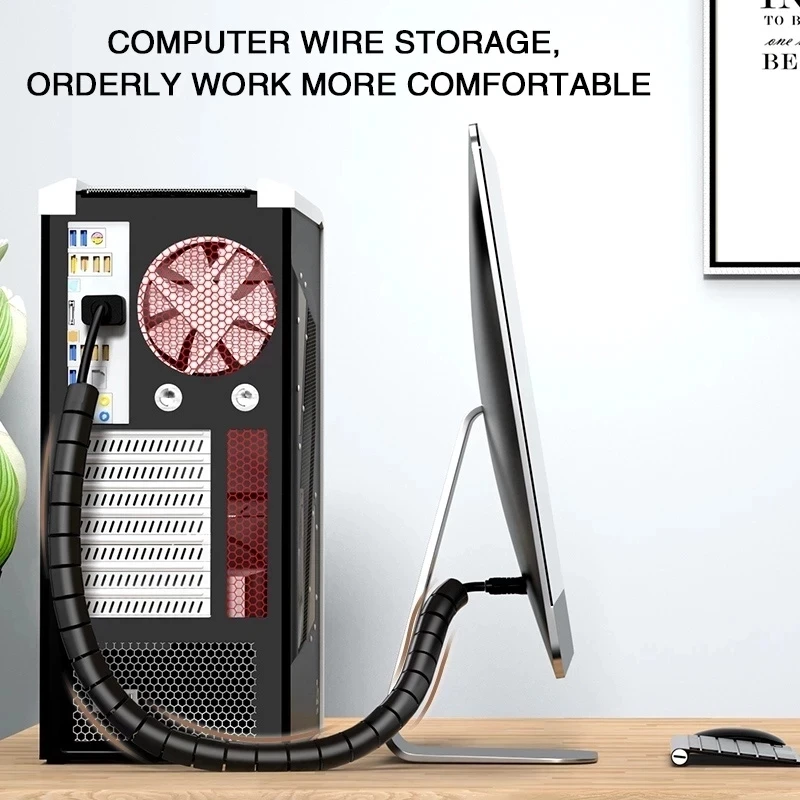 Кабельный органайзер длиной 2  – обзор и цена Desk Organizer