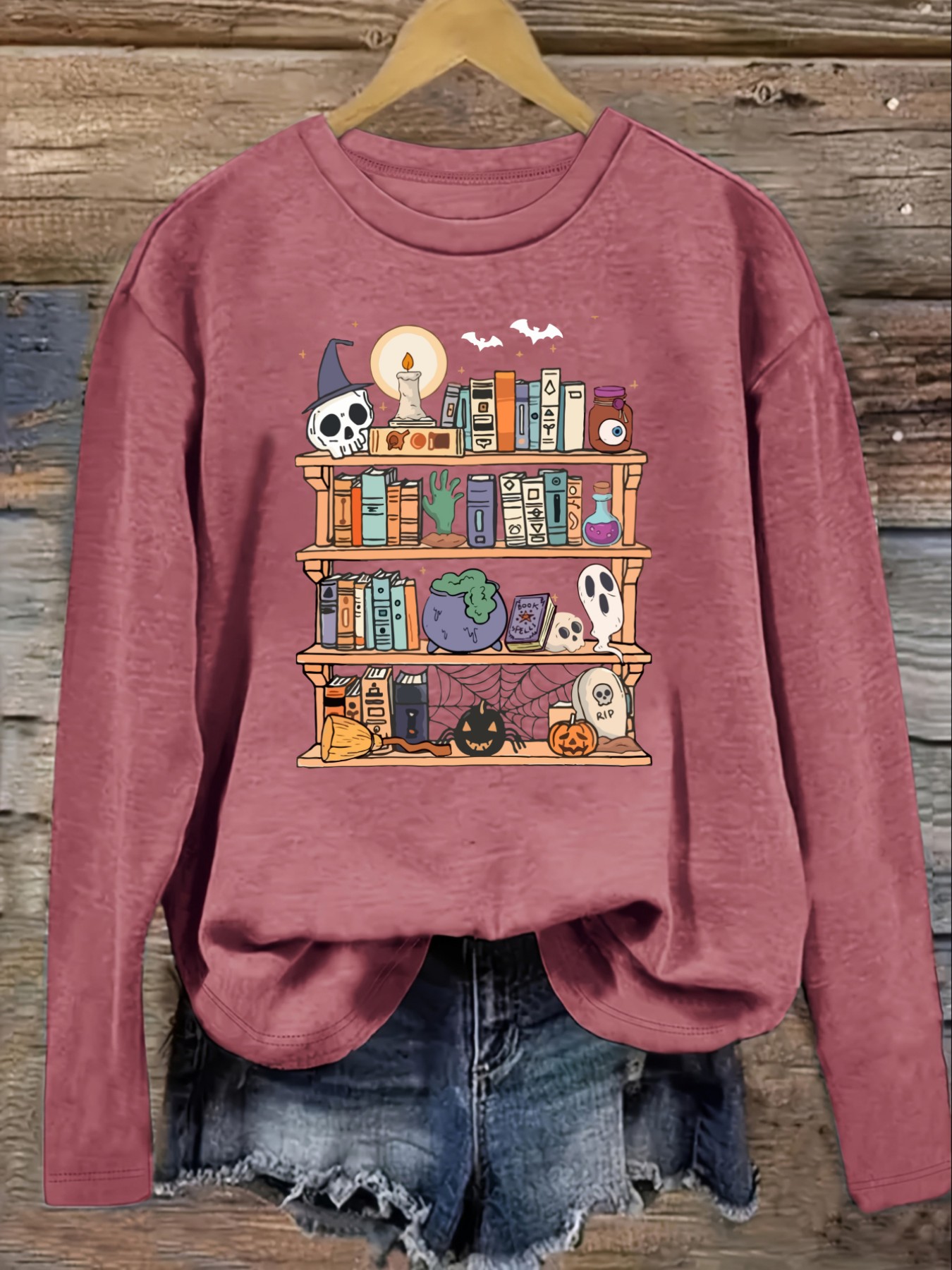 Женская повседневная футболка  – обзор и цена Bookshelf