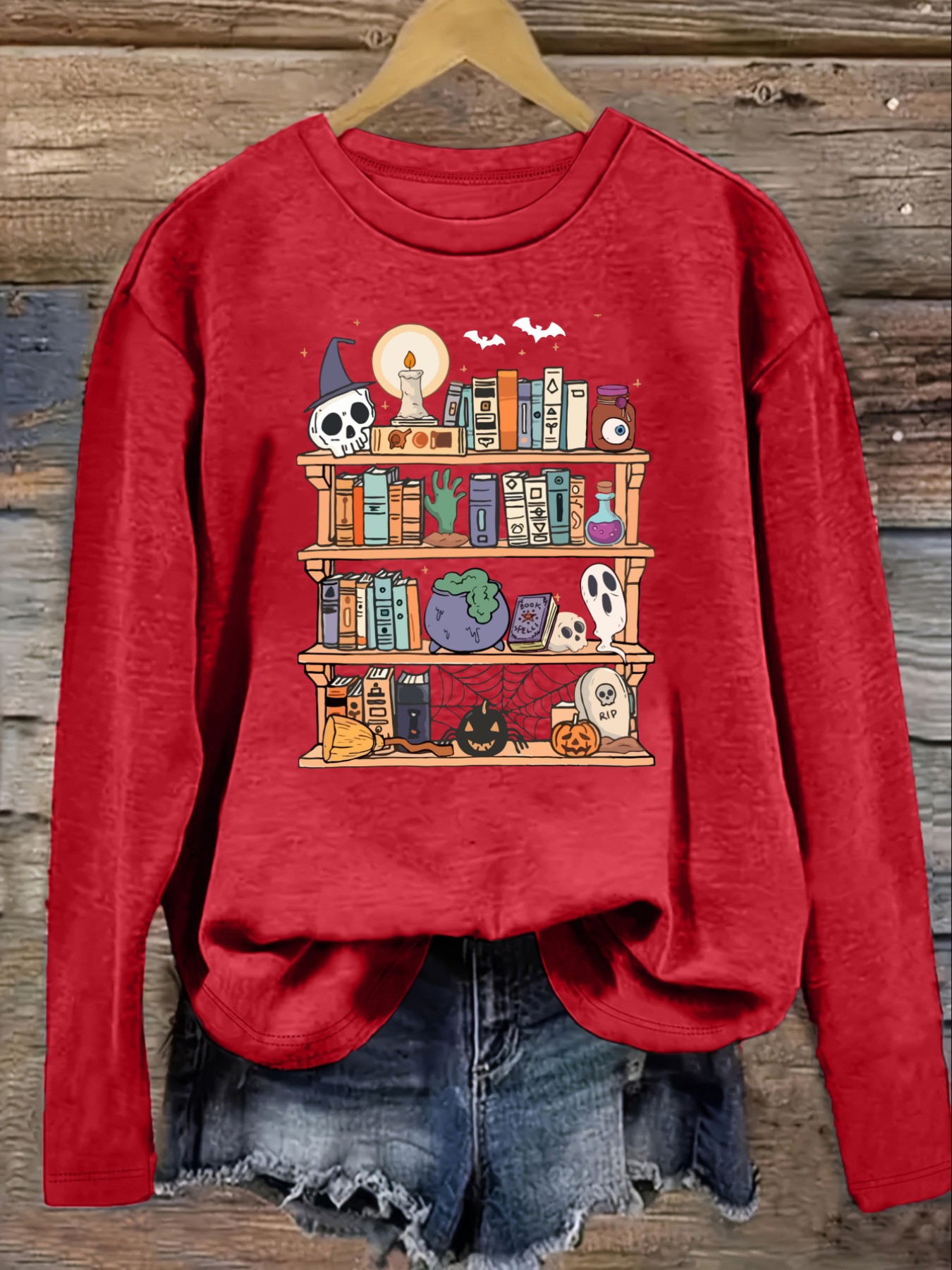 Женская повседневная футболка  – обзор и цена Bookshelf