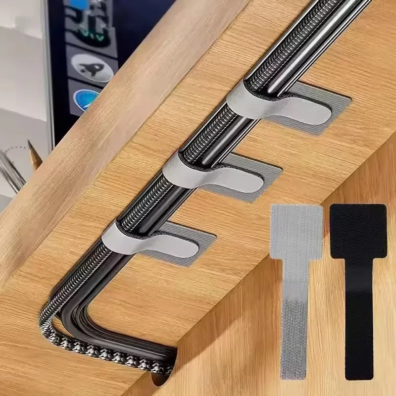 Многоразовые кабельные стяжки  – обзор и цена Desk Organizer