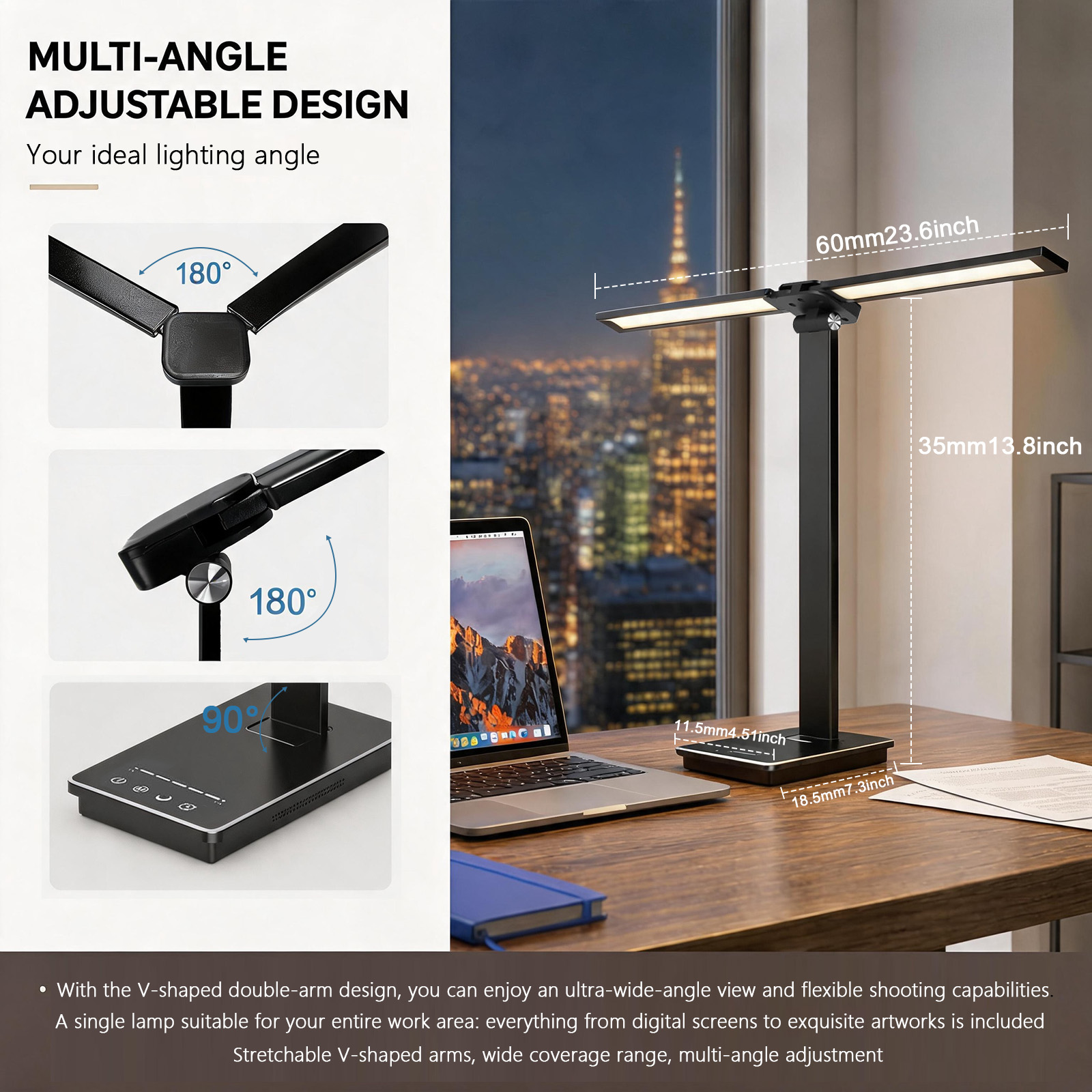 Настольная лампа с двумя свето – обзор и цена Office Furniture Brands