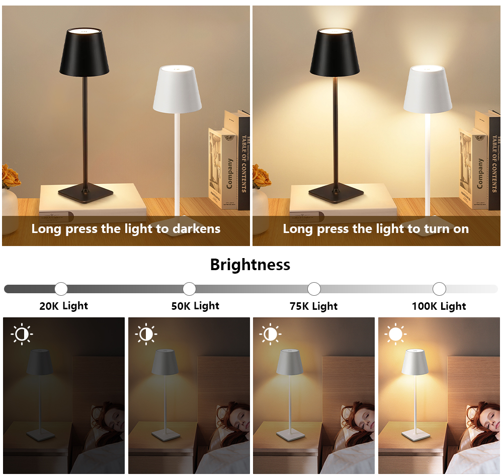 Светодиодная перезаряжаемая на – обзор и цена Desk Lamp